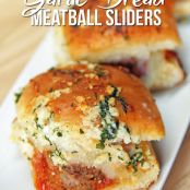 Garlic Bread Meatball Sliders